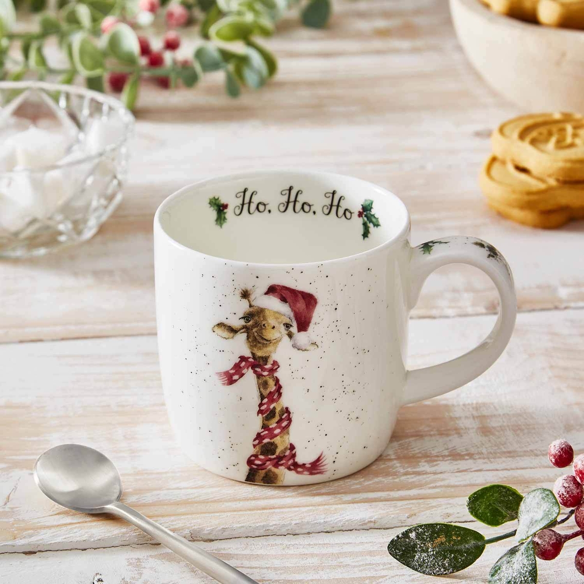 Wrendale Designs Ho Ho Ho Mug image number null